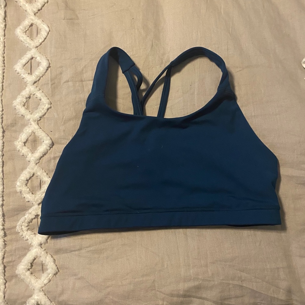Blue Old Navy Sport Bra